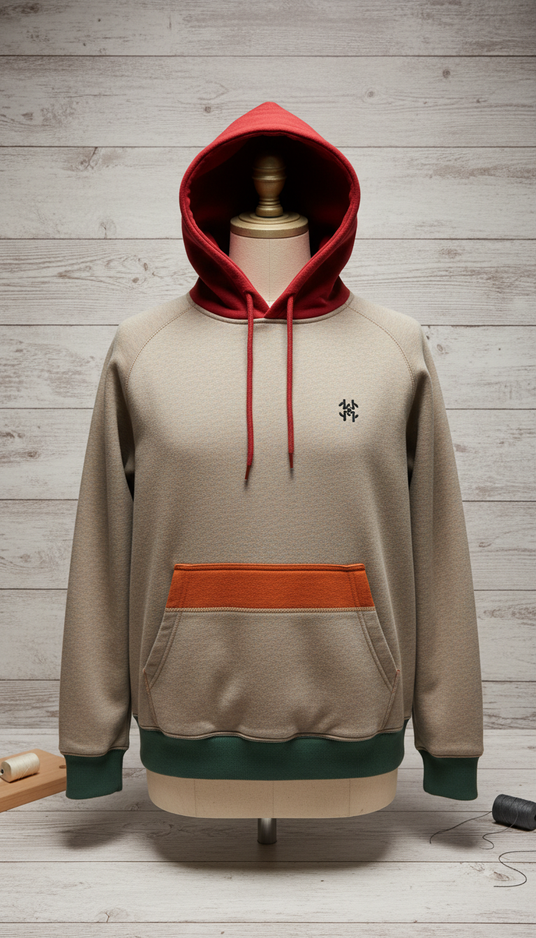Midweight Fleece Pullover Hoodie