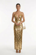 The Midnight Radiance Sequined Maxi